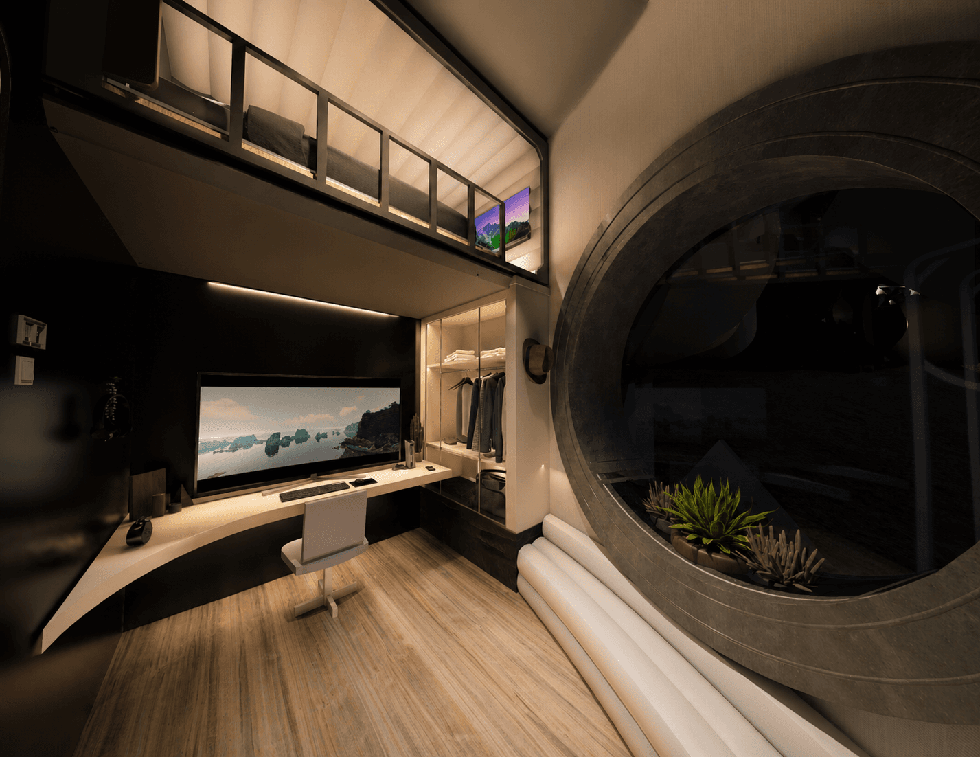 Bedroom interior